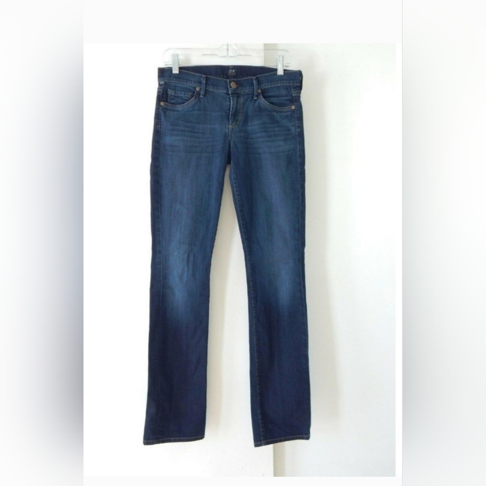 Citizens of Humanity jeans ava lowrise straight leg dark wash stretch size 28